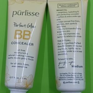 Purlisse BB Concealer Medium lot of 2. 5ml